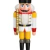 German Nutcracker King White, Height 39 Cm / 15 Inch, Original Erzgebirge By Seiffener Volkskunst -Modern cuckoo clocks Store sv 11201 3