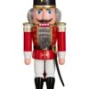 German Nutcracker Soldier Red, Height 37 Cm / 15 Inch, Original Erzgebirge By Seiffener Volkskunst SV 11205/1 1 German Nutcracker Soldier Red, Height 37 Cm / 15 Inch, Original Erzgebirge By Seiffener Volkskunst SV 11205/1 -Modern cuckoo clocks Store sv 11205 1
