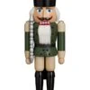 German Nutcracker King Ash-tree Green, Height 39 Cm / 15 Inch, Original Erzgebirge By Seiffener Volkskunst 2 German Nutcracker King Ash-tree Green, Height 39 Cm / 15 Inch, Original Erzgebirge By Seiffener Volkskunst -Modern cuckoo clocks Store sv 11211 4