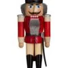 German Nutcracker Hussar Ash-tree Red, Height 37 Cm / 15 Inch, Original Erzgebirge By Seiffener Volkskunst SV 11212/1 -Modern cuckoo clocks Store sv 11212 1
