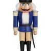 German Nutcracker Hussar Ash-tree Blue, Height 37 Cm / 15 Inch, Original Erzgebirge By Seiffener Volkskunst SV 11212/2 -Modern cuckoo clocks Store sv 11212 2