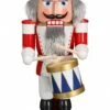 German Nutcracker Drummer Red, Height 39 Cm / 15 Inch, Original Erzgebirge By Seiffener Volkskunst 2 German Nutcracker Drummer Red, Height 39 Cm / 15 Inch, Original Erzgebirge By Seiffener Volkskunst -Modern cuckoo clocks Store sv 11241