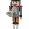 German Nutcracker Bavarian On Oktoberfest, Height 38 Cm / 15 Inch, Original Erzgebirge By Seiffener Volkskunst