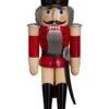 German Nutcracker Hussar Ash-tree Red, Height 28 Cm / 11 Inch, Original Erzgebirge By Seiffener Volkskunst SV 11312/1 2 German Nutcracker Hussar Ash-tree Red, Height 28 Cm / 11 Inch, Original Erzgebirge By Seiffener Volkskunst SV 11312/1 -Modern cuckoo clocks Store sv 11312 1
