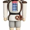 German Nutcracker Bavarian On Oktoberfest, Height 12 Cm / 5 Inch, Original Erzgebirge By Seiffener Volkskunst