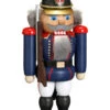 German Nutcracker Soldier, Height 20 Cm / 8 Inch, Original Erzgebirge By Seiffener Volkskunst SV 11456 -Modern cuckoo clocks Store sv 11456