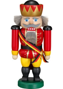 German Nutcracker German, Height 13 Cm / 5 Inch, Original Erzgebirge By Seiffener Volkskunst SV 11464