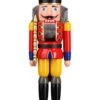 German Nutcracker King Red, Height 50 Cm / 20 Inch, Original Erzgebirge By Seiffener Volkskunst SV 11701/1 -Modern cuckoo clocks Store sv 11701 1