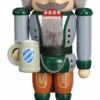 German Nutcracker Bavarian On Oktoberfest, Height 24 Cm / 9 Inch, Original Erzgebirge By Seiffener Volkskunst SV 11954