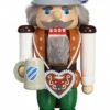 German Nutcracker Bavarian On Oktoberfest, Height 27 Cm / 11 Inch, Original Erzgebirge By Seiffener Volkskunst SV 11955 2 German Nutcracker Bavarian On Oktoberfest, Height 27 Cm / 11 Inch, Original Erzgebirge By Seiffener Volkskunst SV 11955 -Modern cuckoo clocks Store sv 11955