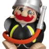 German Incense Smoker Firefighter, Height 12 Cm / 5 Inch, Original Erzgebirge By Seiffener Volkskunst SV 19022 1 German Incense Smoker Firefighter, Height 12 Cm / 5 Inch, Original Erzgebirge By Seiffener Volkskunst SV 19022 -Modern cuckoo clocks Store sv 19022