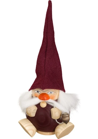 German Incense Smoker Forest Dwarf, Height 19 Cm / 8 Inch, Original Erzgebirge By Seiffener Volkskunst SV 19036 3 German Incense Smoker Forest Dwarf, Height 19 Cm / 8 Inch, Original Erzgebirge By Seiffener Volkskunst SV 19036