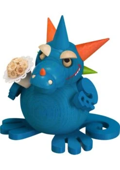 German Incense Smoker Dragon Dad, Height 12 Cm / 5 Inch, Original Erzgebirge By Seiffener Volkskunst SV 19066