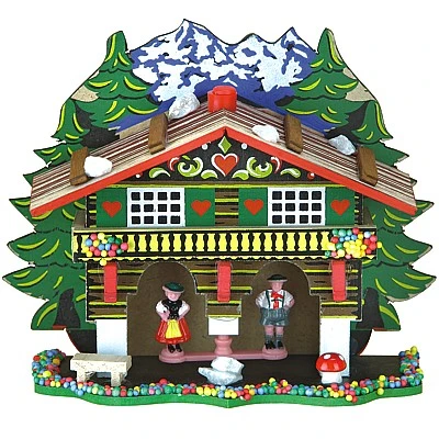 German Black Forest Weather House TU 0808 3 German Black Forest Weather House TU 0808