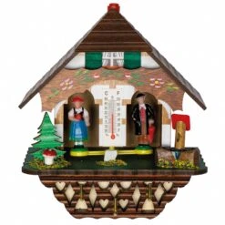 German Black Forest Weather House With Keyboard TU 1817