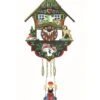 Kuckulino Black Forest Clock Black Forest House With Quartz Movement And Cuckoo ChimeTU 2004 SQ -Modern cuckoo clocks Store tu 2004 sq