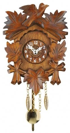 Kuckulino Black Forest Clock With Quartz Movement And Cuckoo ChimeTU 2015 PQ