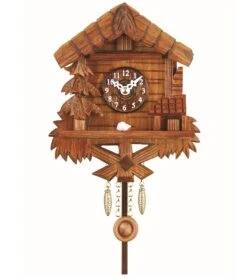 Kuckulino Black Forest Clock With Quartz Movement And Cuckoo ChimeTU 2029 PQ