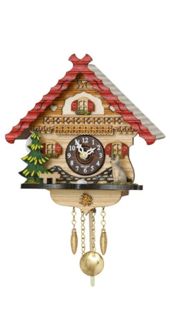Kuckulino Black Forest Clock With Quartz Movement And Cuckoo ChimeTU 2056 PQ