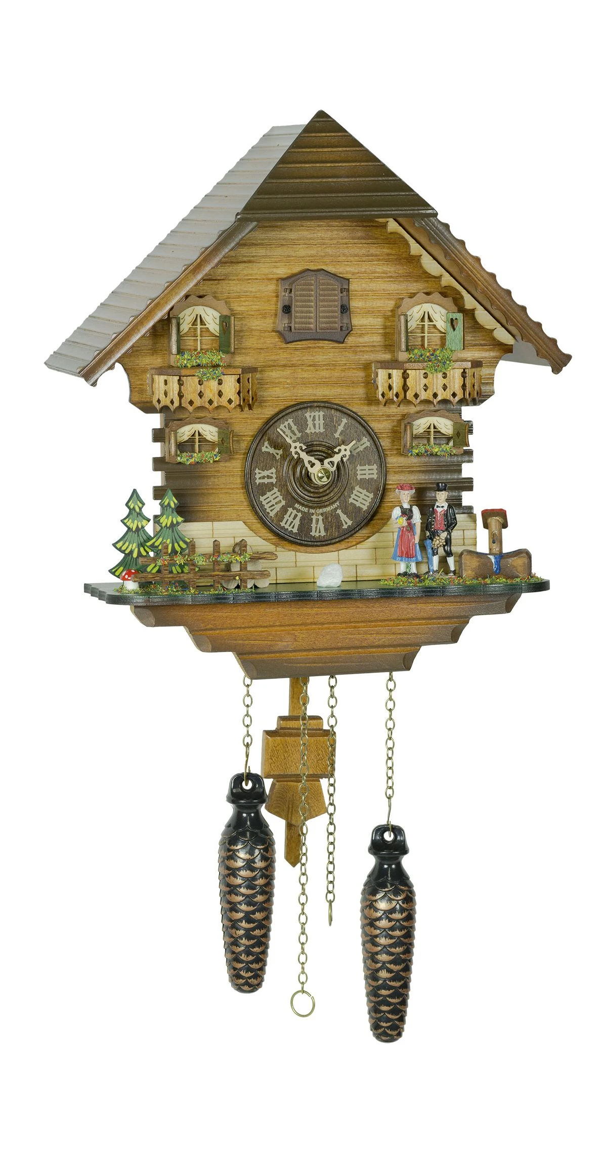 Quartz Cuckoo ClockBlack Forest House TU 401 Q 3 Quartz Cuckoo ClockBlack Forest House TU 401 Q