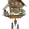 Quartz Cuckoo ClockBlack Forest House With Music, Turning Dancers 1 Quartz Cuckoo ClockBlack Forest House With Music, Turning Dancers -Modern cuckoo clocks Store tu 408 qt