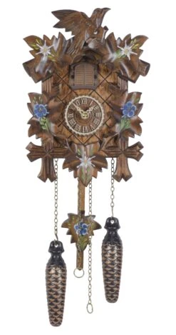 Quartz Cuckoo Clock5 Leaves, Bird TU 411 Q