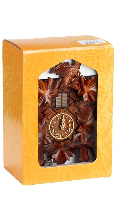 Quartz Cuckoo Clock5 Leaves, Bird, Gift-Boxed TU 412 Q KSV 2 Quartz Cuckoo Clock5 Leaves, Bird, Gift-Boxed TU 412 Q KSV