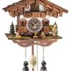 Quartz Cuckoo ClockBlack Forest House With Music And Bell Ringer 1 Quartz Cuckoo ClockBlack Forest House With Music And Bell Ringer -Modern cuckoo clocks Store tu 4296 qm
