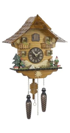 Quartz Cuckoo ClockBlackForest House TU 430 Q