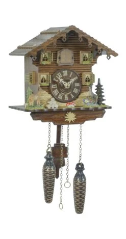 Quartz Cuckoo ClockSwiss House TU 432 Q