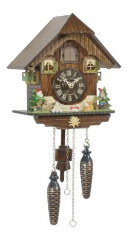 Quartz Cuckoo ClockBlack Forest House With Music