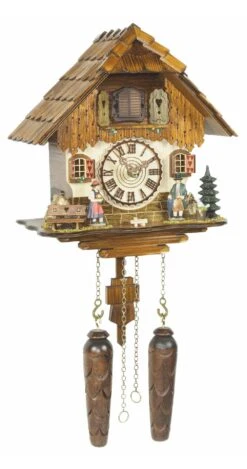 Quartz Cuckoo ClockBlack Forest House TU 452 Q HZZG