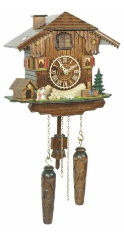 Quartz Cuckoo ClockBlack Forest House