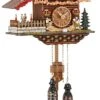 Quartz Cuckoo ClockSwiss House With Music, Turning Dancers TU 457 QMT