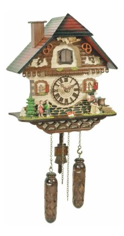 Quartz Cuckoo ClockBlack Forest House TU 465 Q HZZG