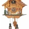 Quartz Cuckoo ClockBlack Forest House With Music TU 471 QM 2 Quartz Cuckoo ClockBlack Forest House With Music TU 471 QM -Modern cuckoo clocks Store tu 471 qm