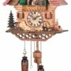 Quartz Cuckoo ClockBlack Forest House With Music, Turning Dancers TU 474 QMT HZZG -Modern cuckoo clocks Store tu 474 qmt hzzg