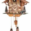 Quartz Cuckoo ClockBlack Forest House With Music TU 482 QM HZZG