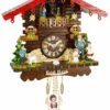 Black Forest Clock Swiss House, Permanent Turning DancersTU 505 SQ 2 Black Forest Clock Swiss House, Permanent Turning DancersTU 505 SQ -Modern cuckoo clocks Store tu 505 sq