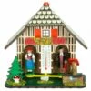 German Black Forest Weather House TU 801 -Modern cuckoo clocks Store tu 801