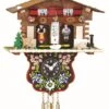 Black Forest Clock Swiss House Weather House 2 Black Forest Clock Swiss House Weather House -Modern cuckoo clocks Store tu 807 p