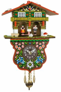 Black Forest Clock Swiss House Weather House