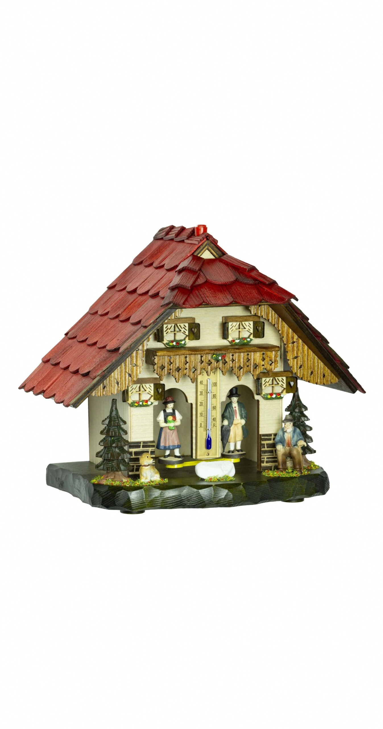 German Black Forest Weather House TU 862 3 German Black Forest Weather House TU 862