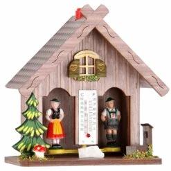 German Black Forest Weather House Violet TU 894 Lila