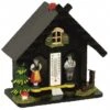 German Black Forest Weather House Black TU 894 Schwarz 1 German Black Forest Weather House Black TU 894 Schwarz -Modern cuckoo clocks Store tu 894 schwarz