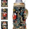 German Beer Stein Nutcracker 0.5 Liter Tankard, Beer Mug ZO 1532/996 2 German Beer Stein Nutcracker 0.5 Liter Tankard, Beer Mug ZO 1532/996 -Modern cuckoo clocks Store zo 1532 996