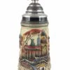 German Beer Stein Berlin Panorama Stein, Wallpiece On Solid Pewter Plateau Lid 0.5 Liter Tankard, Beer Mug ZO 1744-9013 2 German Beer Stein Berlin Panorama Stein, Wallpiece On Solid Pewter Plateau Lid 0.5 Liter Tankard, Beer Mug ZO 1744-9013 -Modern cuckoo clocks Store zo 1744 9013