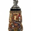 German Beer Stein Rustic Deutschland Stein 0.5 Liter Tankard, Beer Mug ZO 1746/9013 -Modern cuckoo clocks Store zo 1746 9013