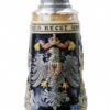 German Beer Stein Pewter Deutschland Eagle Stein 0.5 Liter Tankard, Beer Mug ZO 1786/996V 2 German Beer Stein Pewter Deutschland Eagle Stein 0.5 Liter Tankard, Beer Mug ZO 1786/996V -Modern cuckoo clocks Store zo 1786 996v