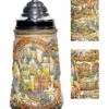 German Beer Stein Neuschwanstein 0.5 Liter Tankard, Beer Mug ZO 1833/906 2 German Beer Stein Neuschwanstein 0.5 Liter Tankard, Beer Mug ZO 1833/906 -Modern cuckoo clocks Store zo 1833 906
